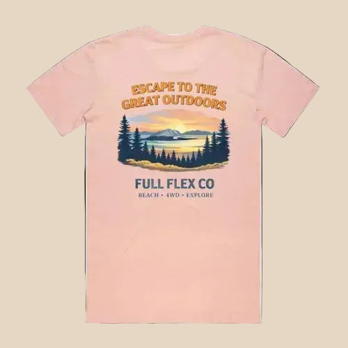 Full Flex Co Escape the Outdoors Tee
