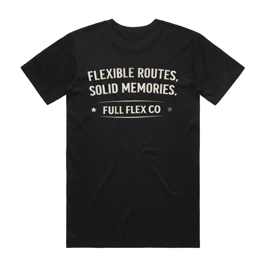 Full Flex Co Flexible Routes, Solid Memories Tee