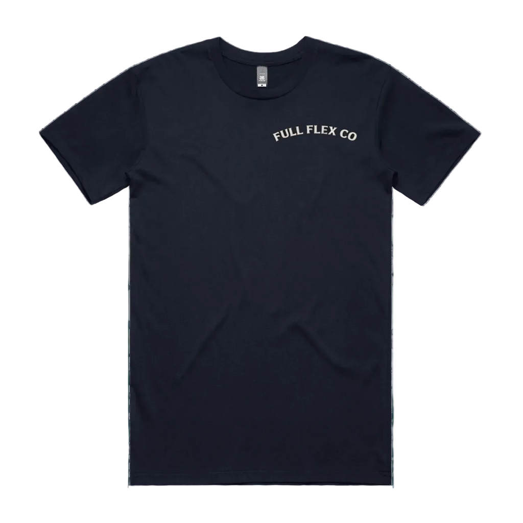 Navy front flat lay
