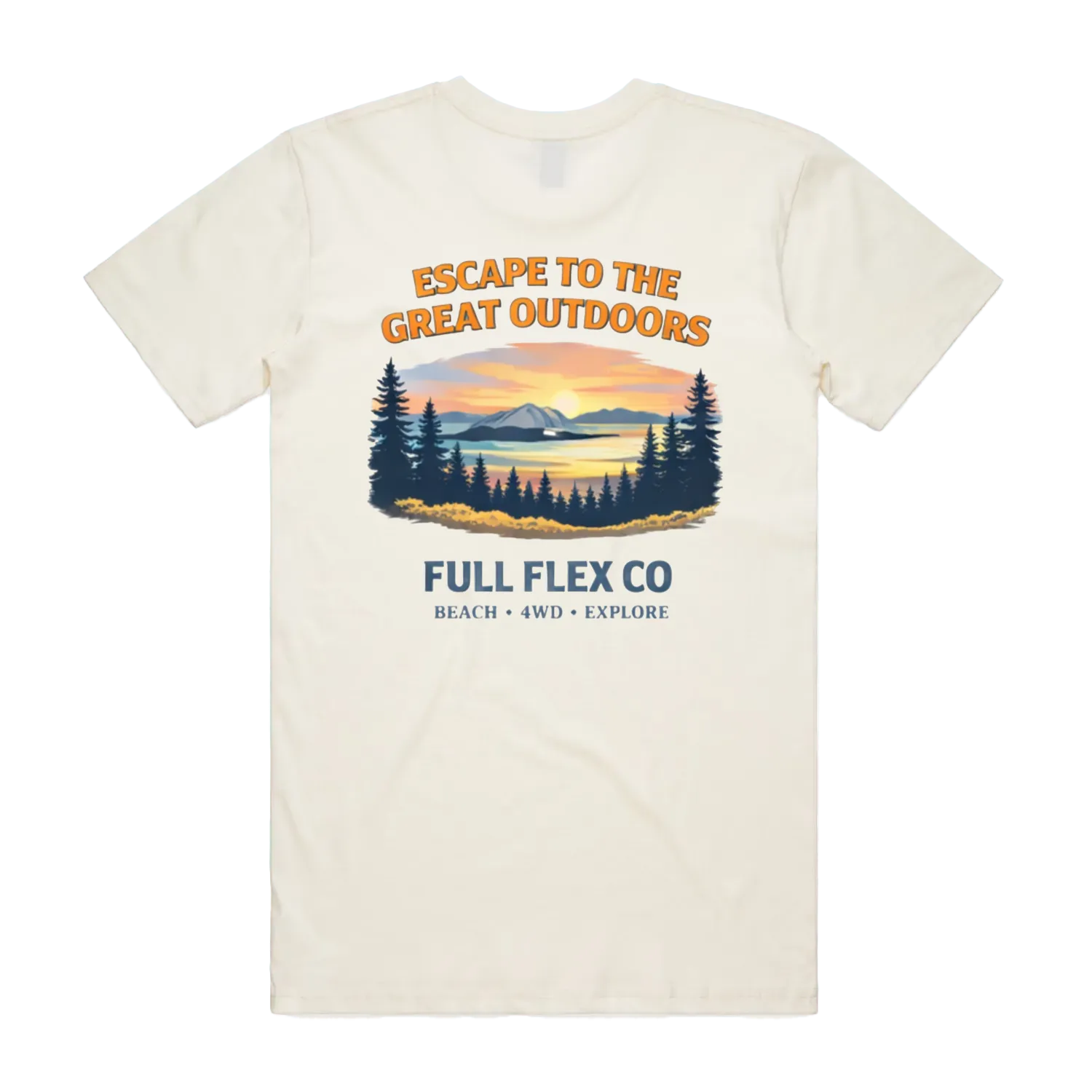 Full Flex Co Escape the Outdoors Tee