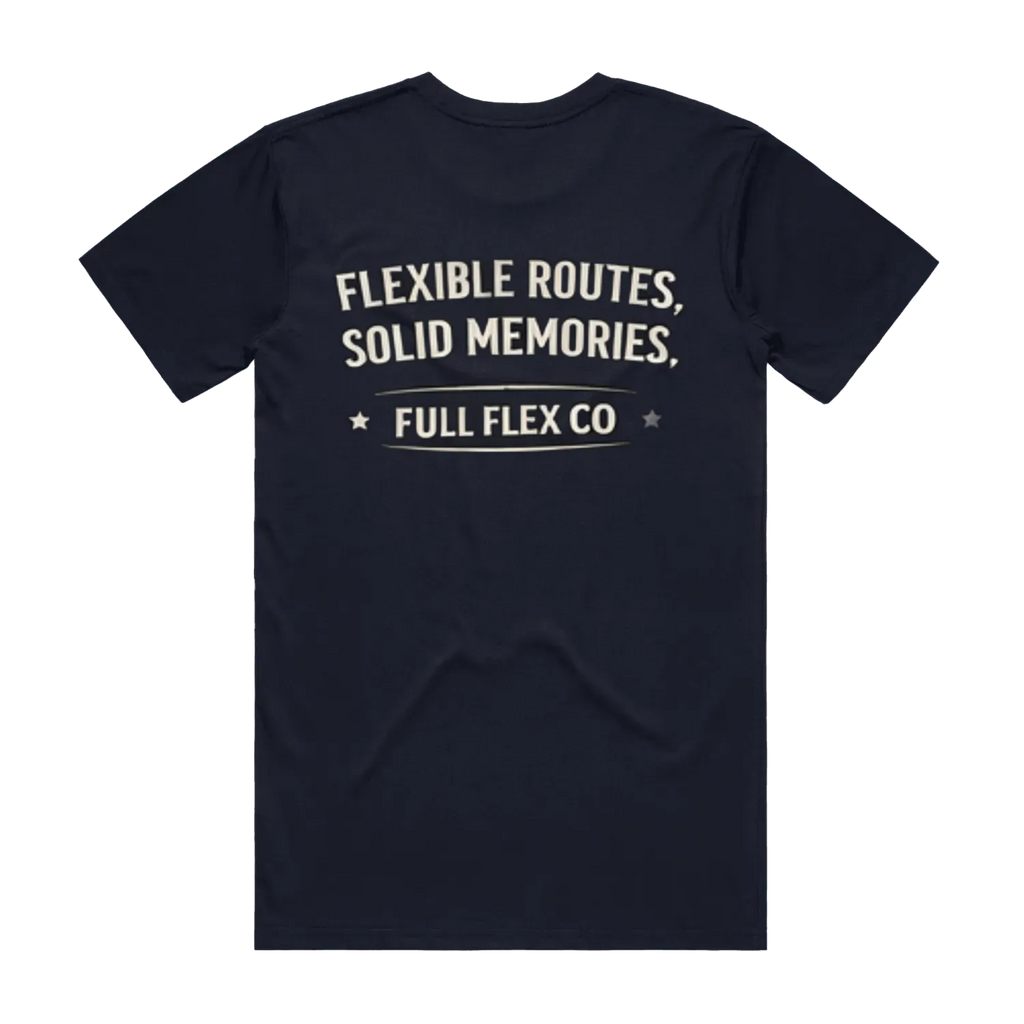 Full Flex Co Flexible Routes, Solid Memories Tee