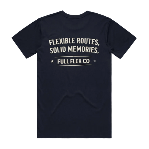 Full Flex Co Flexible Routes, Solid Memories Tee
