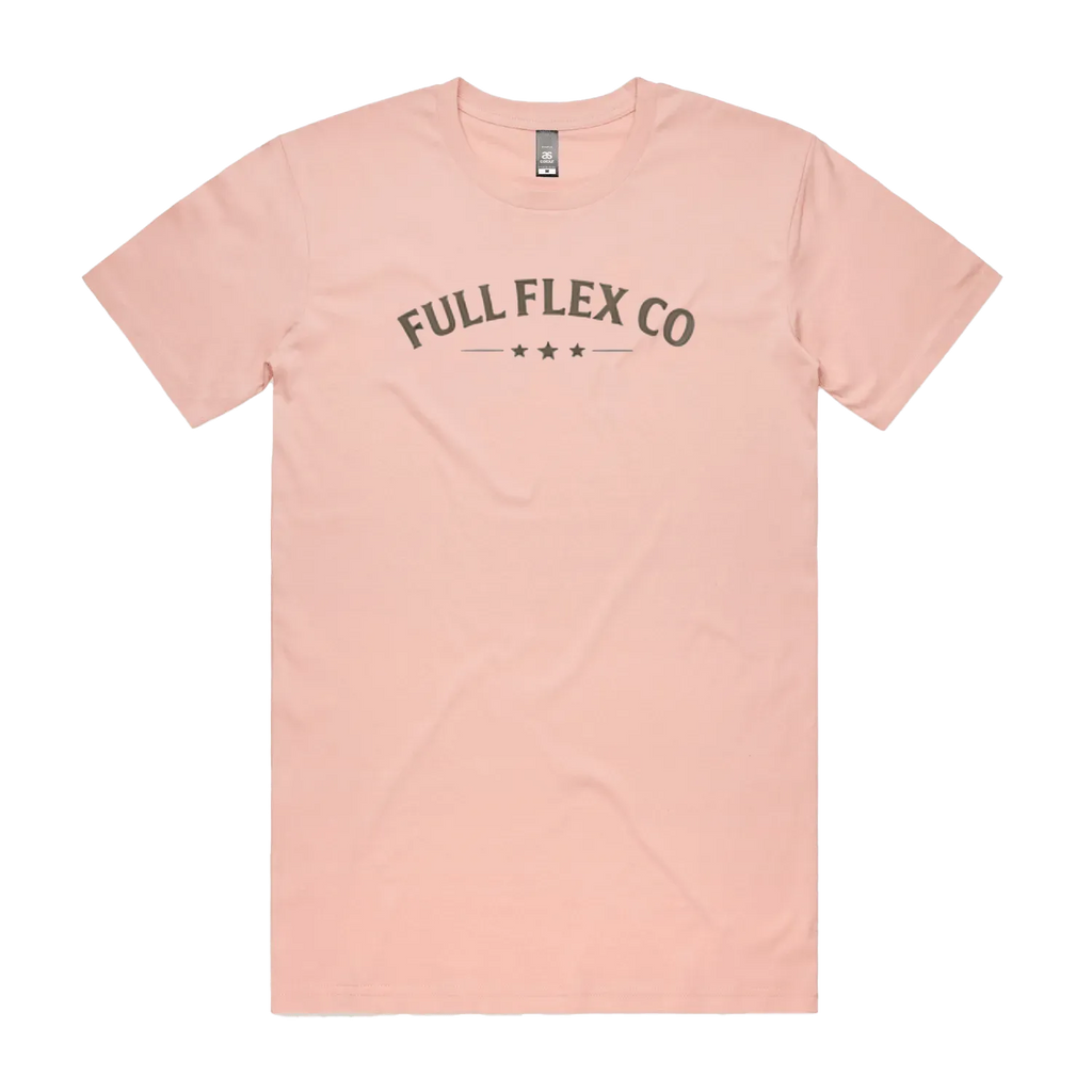 Pink front flat lay
