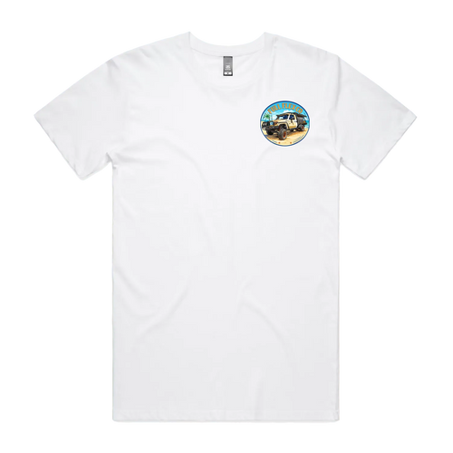 White front flat lay