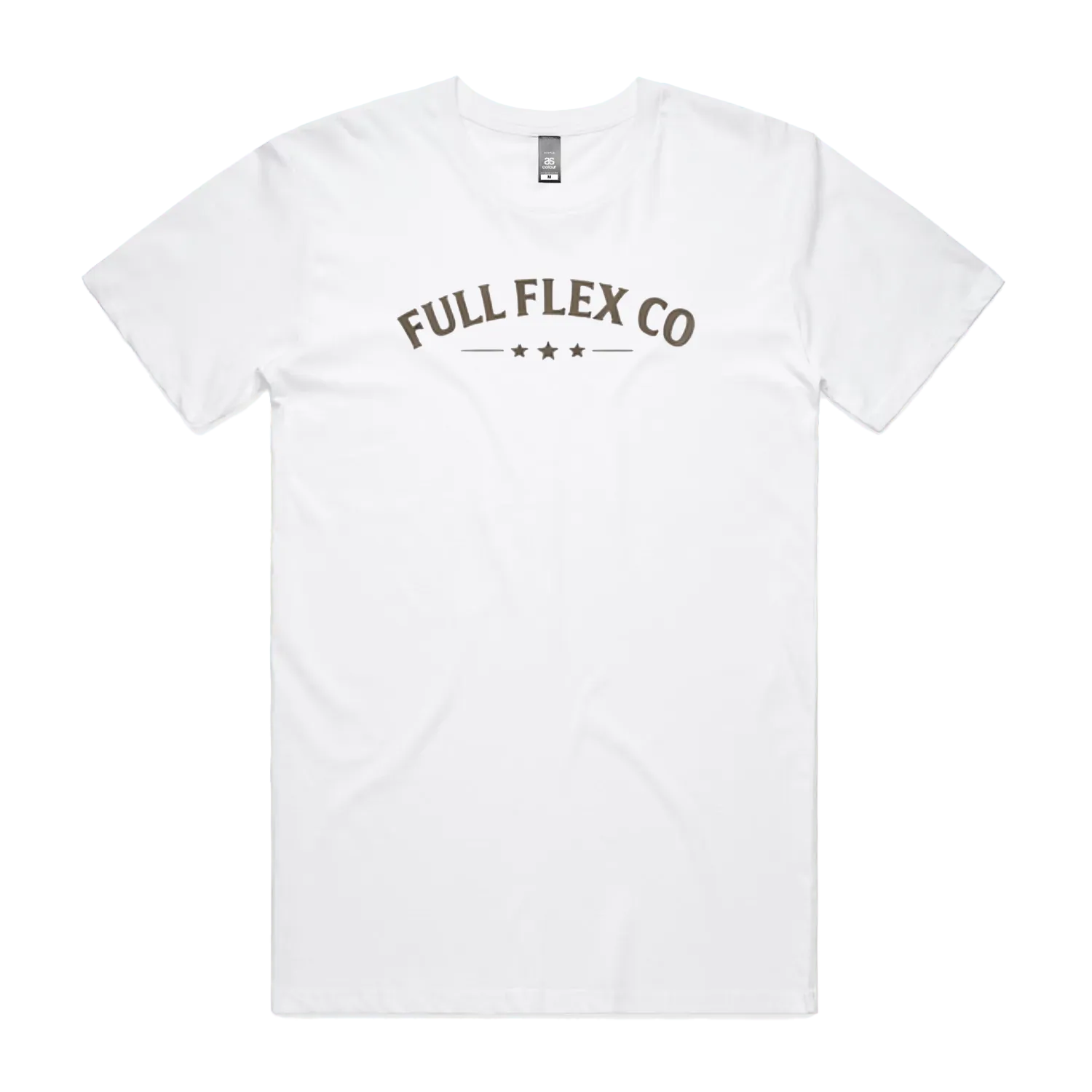 White front flat lay