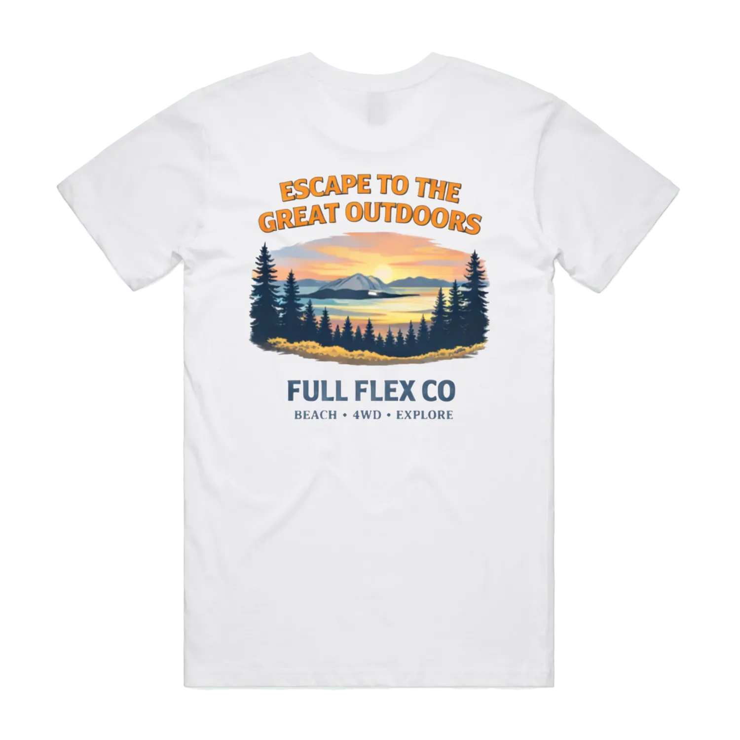 Full Flex Co Escape the Outdoors Tee